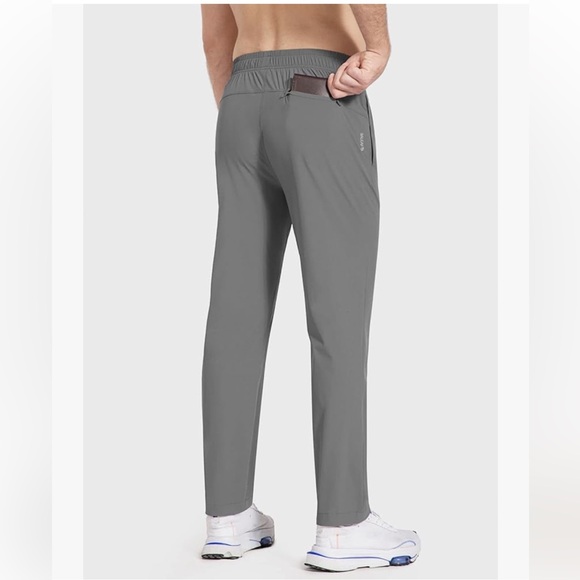 Baleaf Men's Running Pants Elastic Waist Lightweight  Stretch Jogging Golf 3X - Picture 1 of 13